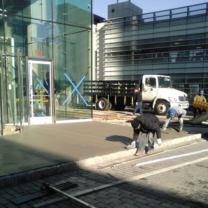 concrete job
